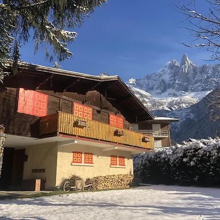 Chalé Baraka Vue Montblanc